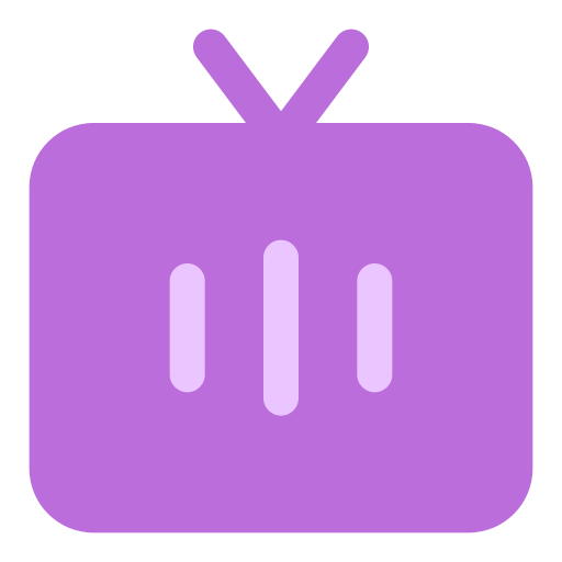 televisie Generic Flat icoon