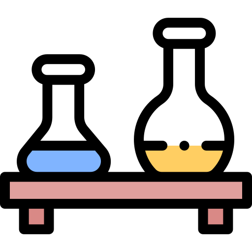 experiment Detailed Rounded Lineal color icon