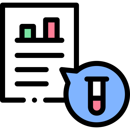 data analytics Detailed Rounded Lineal color icon