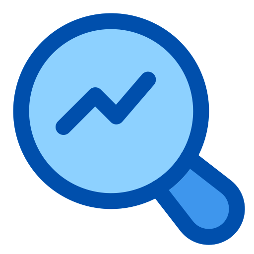 data analytics Generic Blue icon