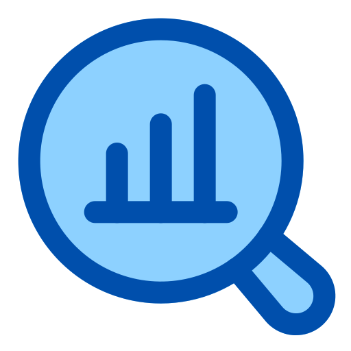 data analytics Generic Blue icon