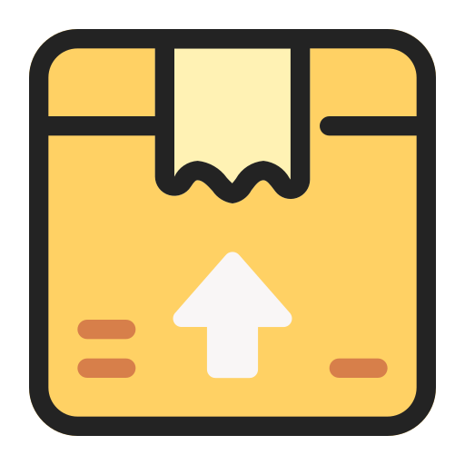 scatola del pacchetto Generic Outline Color icona