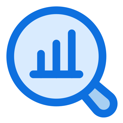 data analytics Generic Blue иконка