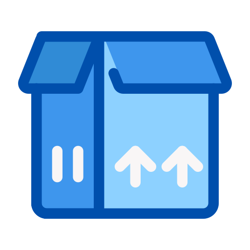 scatola del pacchetto Generic Blue icona