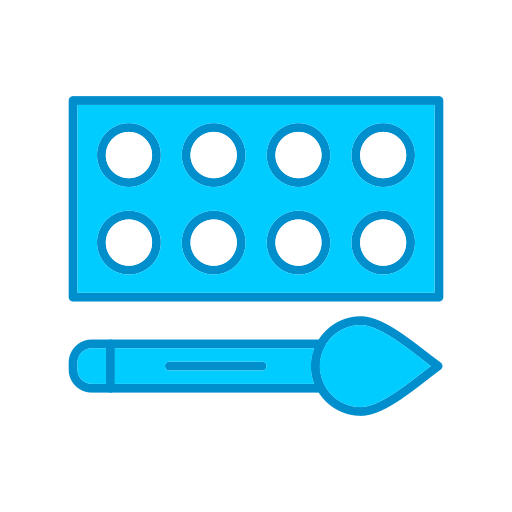 waterverf Generic Blue icoon