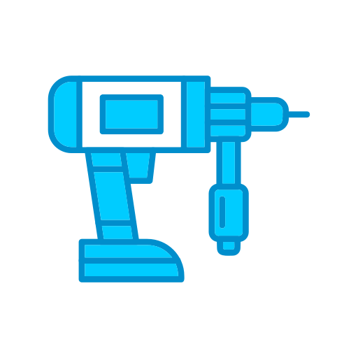 dril machine Generic Blue icoon