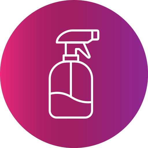 botella de spray Generic Flat Gradient icono