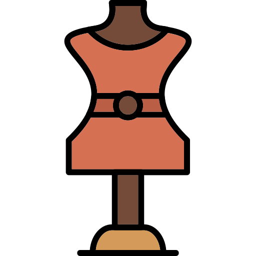 mannequin Generic Outline Color icon