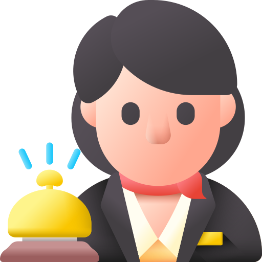concierge 3D Color icona