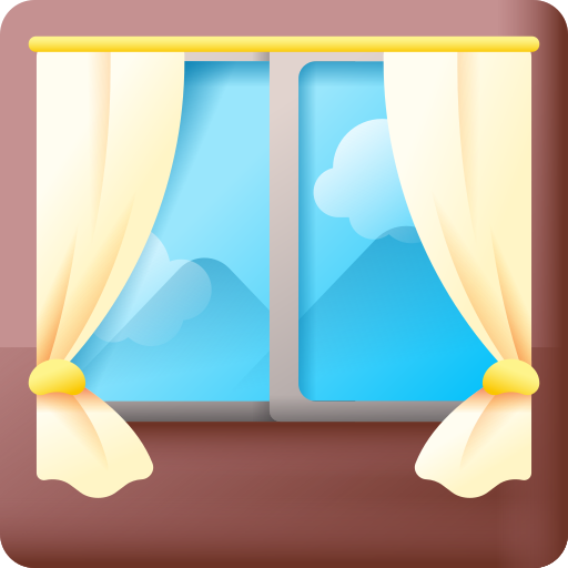 창문 3D Color icon