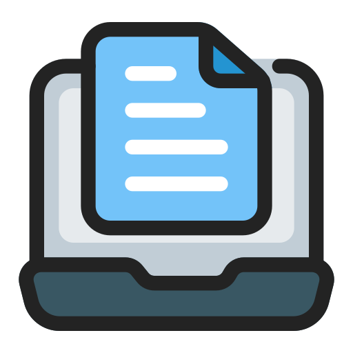 Assignment Generic Outline Color icon