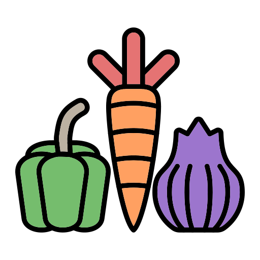 verdura Generic Outline Color icona