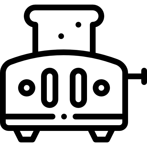 トースター Detailed Rounded Lineal icon