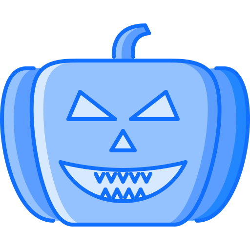 calabaza Coloring Blue icono