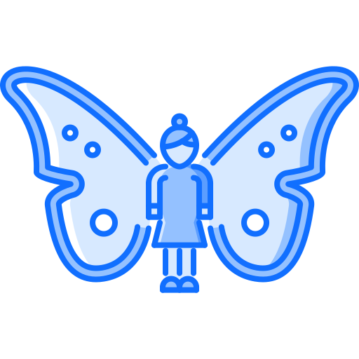 Fairy Coloring Blue icon