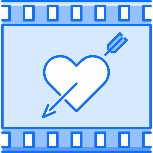 film Coloring Blue ikona