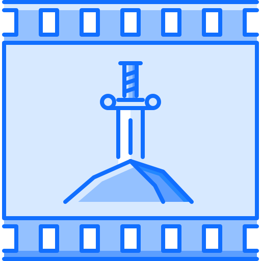 Film Coloring Blue icon