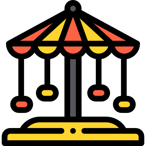 Carousel Detailed Rounded Lineal color icon