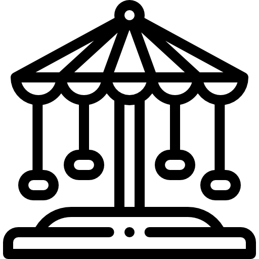 캐 러셀 Detailed Rounded Lineal icon