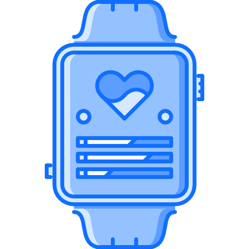 inteligentny zegarek Coloring Blue ikona