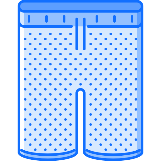 pantalones cortos Coloring Blue icono