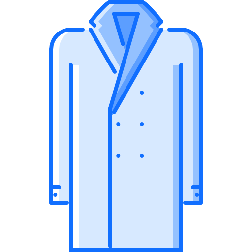 Coat Coloring Blue icon