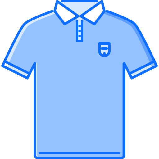 polo Coloring Blue icono