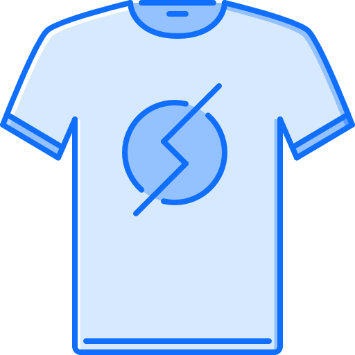Tshirt Coloring Blue icon