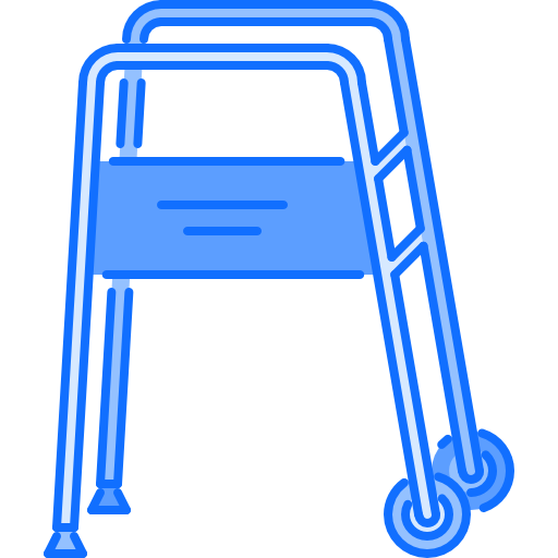 보행자 Coloring Blue icon