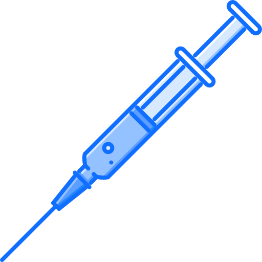 Injection Coloring Blue icon