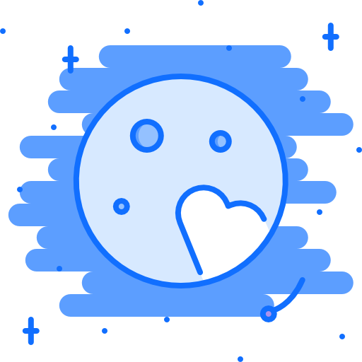 冥王星 Coloring Blue icon