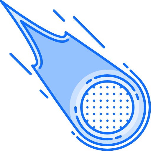 cometa Coloring Blue icono