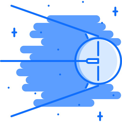 satélite Coloring Blue icono