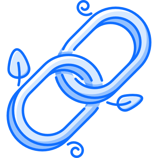verknüpfung Coloring Blue icon