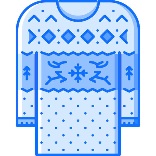 セーター Coloring Blue icon