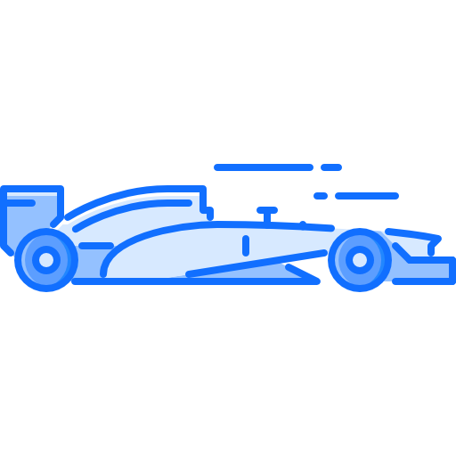 formel Coloring Blue icon
