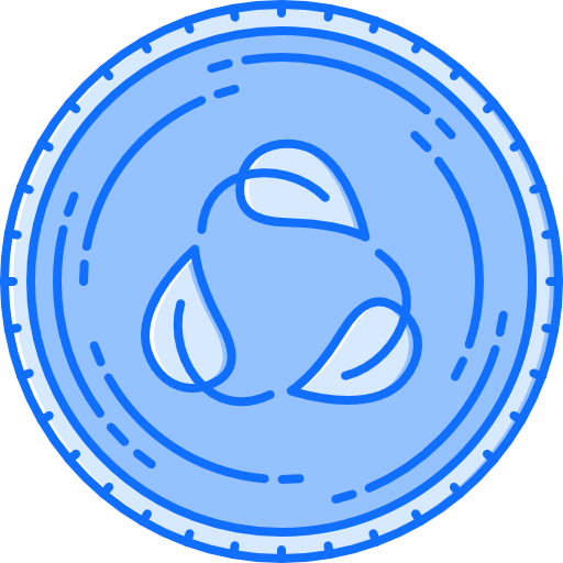 リサイクル Coloring Blue icon