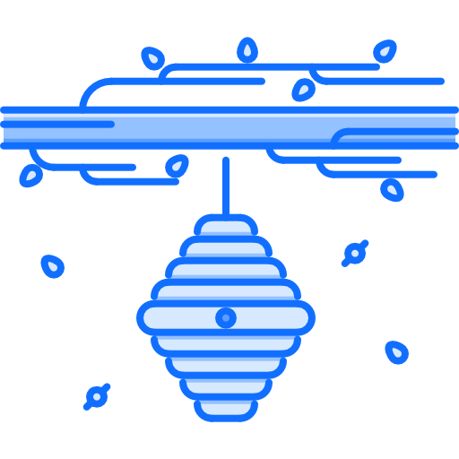 Hive Coloring Blue icon