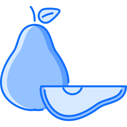 pera Coloring Blue icono