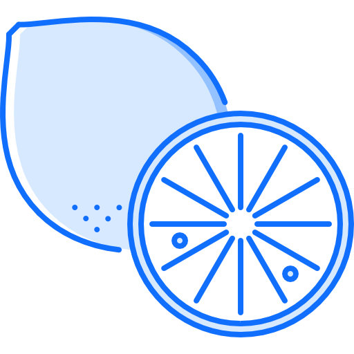 레몬 Coloring Blue icon