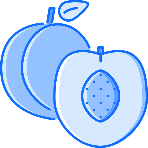 Peach Coloring Blue icon