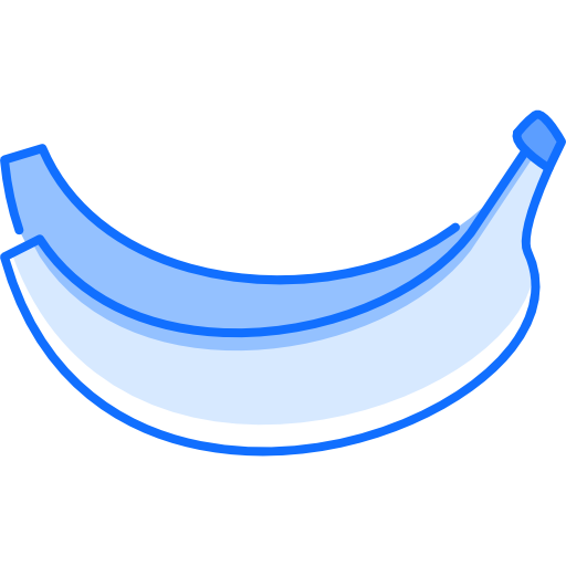 plátano Coloring Blue icono