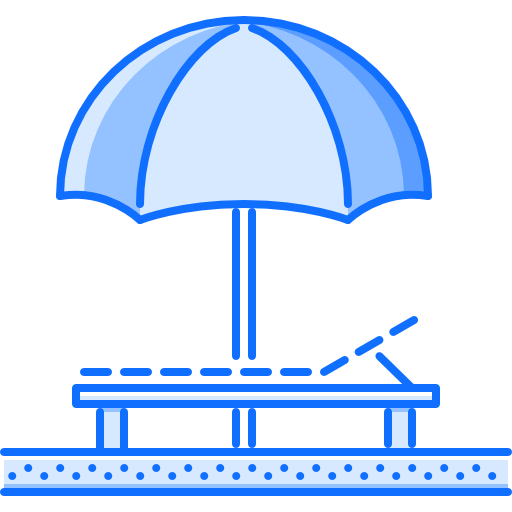 strandstuhl Coloring Blue icon