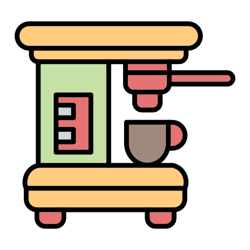 kaffeemaschine Generic Outline Color icon