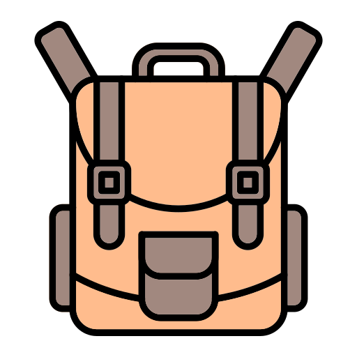 rucksack Generic Outline Color icon