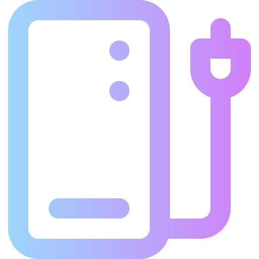 Battery Super Basic Rounded Gradient icon