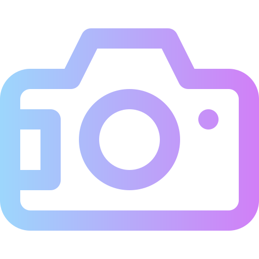 Photo camera Super Basic Rounded Gradient icon