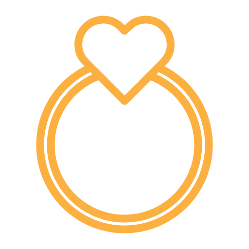 Wedding ring Generic Outline Color icon