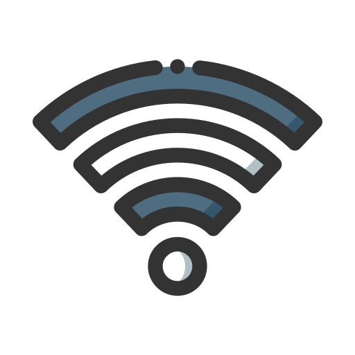 wifi-signal Generic Outline Color icon