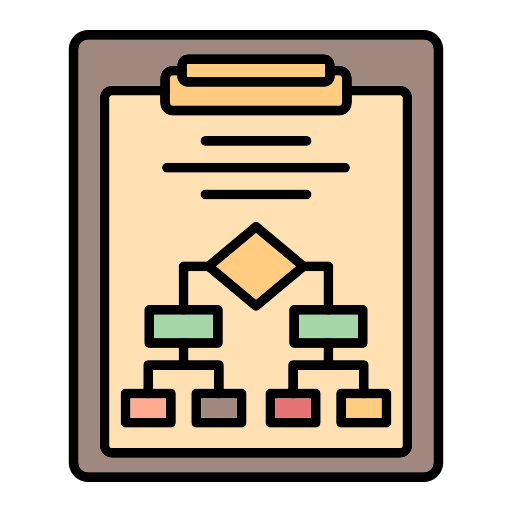 projektschema Generic Outline Color icon